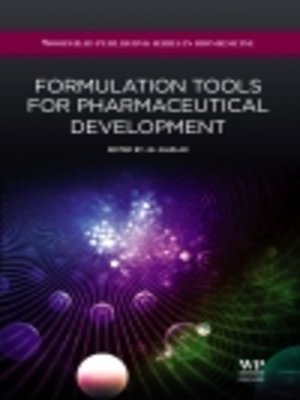cover image of Formulation Tools for Pharmaceutical Development